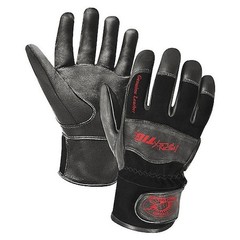 Steiner 0265-X Ironflex Tig Welding Gloves, Hook-And-Loop Cuff, Straight Thumb,