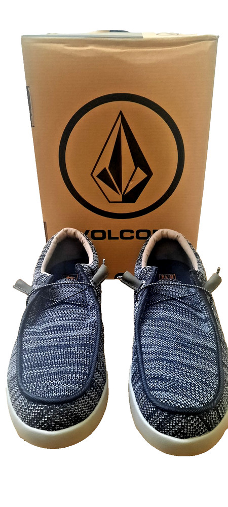 Volcom Workwear Mens Chill SD Black Grey VM30809 Casual Work Shoe Grey 11 W