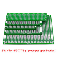 5Pcs/Lot 6 Color 2X8/3X7/4X6/5X7/7X9Cm Double Side Prototype DIY Universal Print