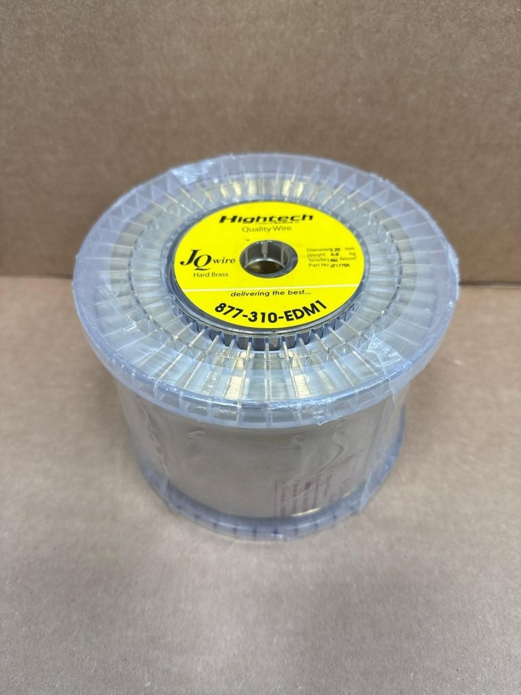 NEW Sodick Hightech JQ J21773A EDM Wire 0.20mm, Hard Brass, 6KG