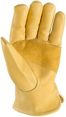 6 Paris Wells Lamont Men’s Leather Work Gloves 100% Cowhide Leather