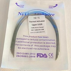 10 Packs Dental Orthodontic Heat Thermal Activated Niti Arch Wires Round Ovoid