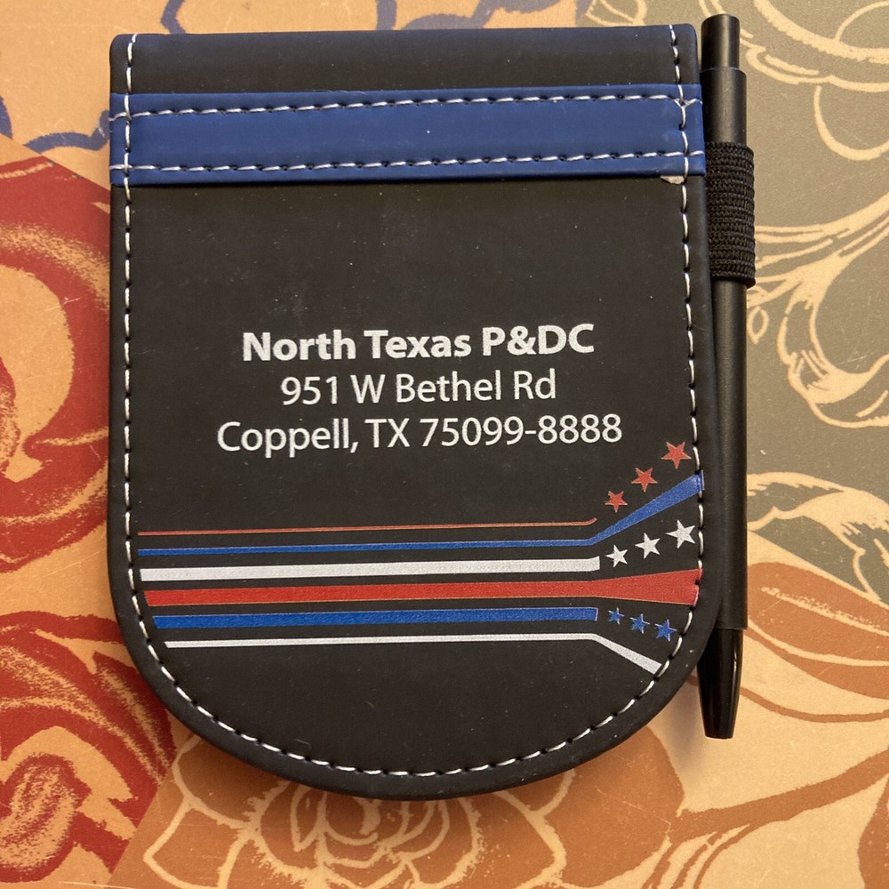 United States Postal Service Notepad 4.35” X 3.50” North Texas P&DC Jot A Note