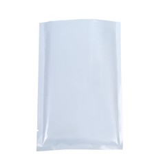 100x Gloss Clear White Back Plastic PET Poly Open Fill Bags 7x10cm 2.75x4in