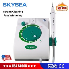 USA Dental Ultrasonic Piezo Scaler Handpiece 5 Tips Fit EMS Cavitron Woodpecker