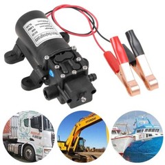 60W Electric Fuel Transfer Pump 12 Volt Oil Extractor Kerosene Car Tractor Truck