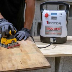 VECTOR 1400 Amp Jump Starter, Compressor, USB and AC Power