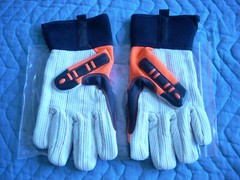 JOKER IMPACT RESISTANT GLOVES JESTER SERIES MX 215-M COTTON PALM -SINGLE PAIR-