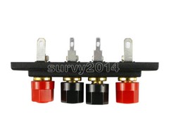 Speaker Amplifier Chassis Terminal Output Four-Position Terminal Soundbox