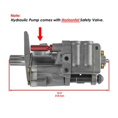 Hydraulic Lift Pump Fits Massey Ferguson 2135 20 30 40 50 519343M96 899205M91