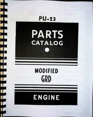 International GRD Engine Parts Manual Catalog 175 175A 214 214A 233 233A