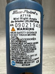Blue-Point 90° Mini Right Angle Air Die Grinder AT118 (A1D032819)