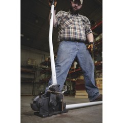 Klutch Rebar Cutter and Bender, 0.625in. Max. Capacity, 90° and 180° Bends,