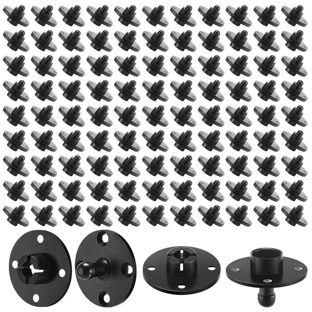 100 Pcs Fasteners for Panels Mounting Clips Ship Panel Fasteners