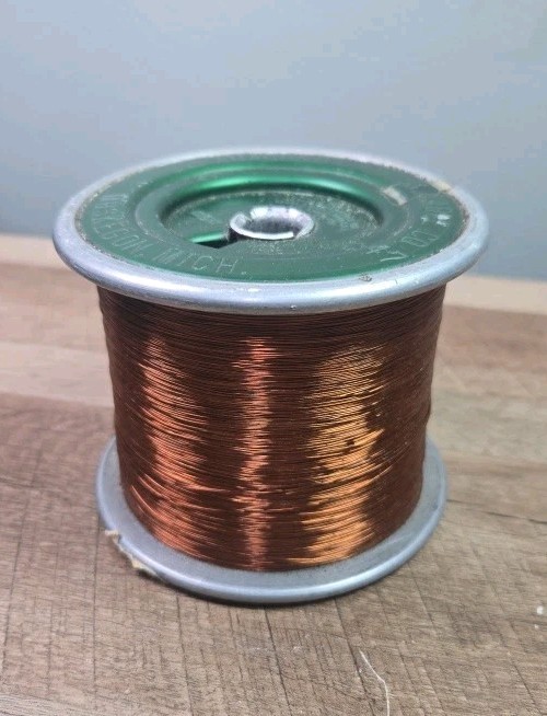 4.15 lbs Anaconda Wire & Cable Co Magnet Wire Roll From