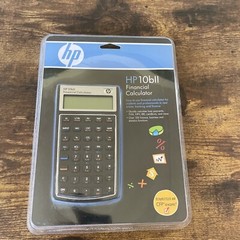 HP Hewlett Packard 10bll Financial Calculator – New In Box with Case