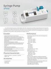 Contec Syringe Pump infusion SP950 LCD real-time alarm Rechargeable BRAND NEW