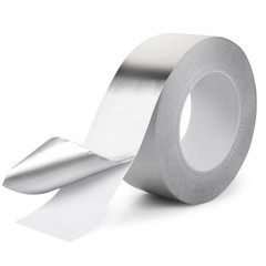 Aluminum Foil Tape 2in x 33ft High Temp Heat Shield Waterproof HVAC Duct Repair