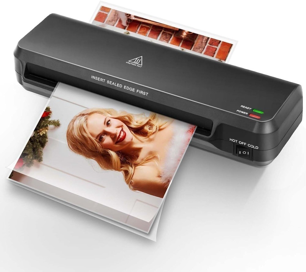 Efficient Quiet A4 Thermal Laminator Machine for Office School Business Use USA