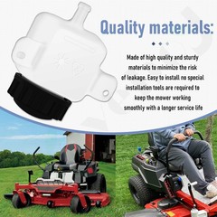 067-8090-00 Mower Hydraulic Fluid Expansion Tank 350ML Replacement for White