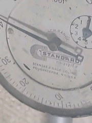 Standard Gages 001″-1.000″ RANGE DIAL INDICATOR .001″ GRADATION D5-21211F, Snug