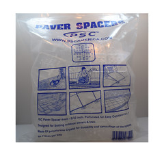 PAVER SPACER 4mm – 5/32″ Transparent 50 pieces Per Bag