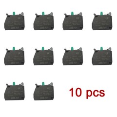 10PCS ZBE-101 Single contact block silver alloy screw clamp terminal 1NO ZBE101