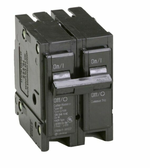 Eaton BR 100A 2-pole 120/240V Thermal Magnetic Circuit Breaker (BR2100CS)