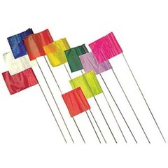 Presco Marking Flag, PVC, Blank, 100 PK 2330B-200 Presco 2330B-200 PVC Blue