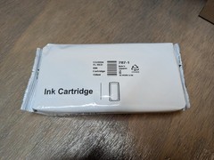 787-1 PITNEY BOWES GENUINE Red Fluorescent Ink Cartridge