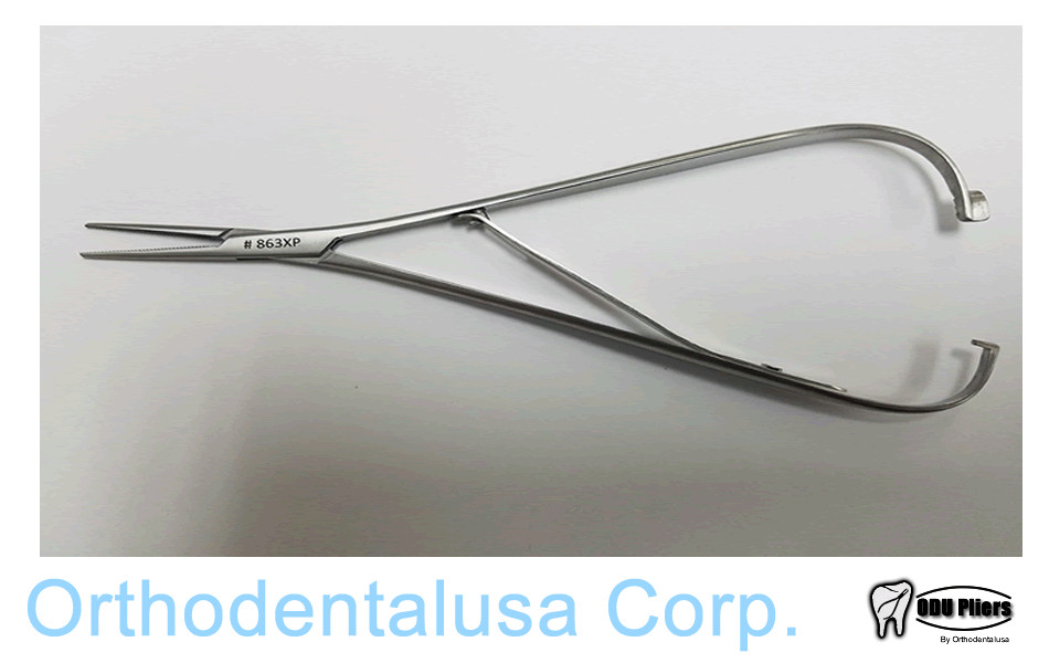 Set x 5 Orthodontic Mathieu narrow FINE SERRATION Smaha Orthodentalusa ref 863XP