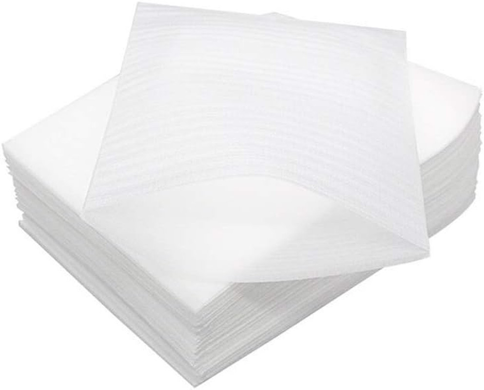 100PCS 4 x 6 Inch Foam Pouches Foam Wrap Cushion Pouches Foam Wrap Sheets Pac…