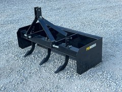 PROWORKS 48″ Box Blade 3 Point Hitch Tractor Scraper Grader 4 FT USA 3 Ripper