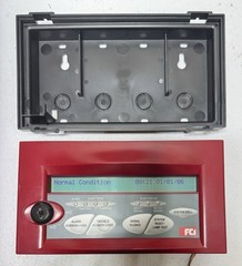 GAMEWELL FCI ANNUNCIATOR LCD 7100. USED WORKS. See Description.