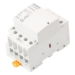 110V AC 4-Pole Modular Contactor, 50A 4NO Normally Open, DIN Rail Mount for H…