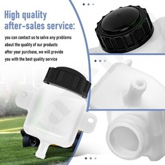 067-8090-00 Mower Hydraulic Fluid Expansion Tank 350ML Replacement for White