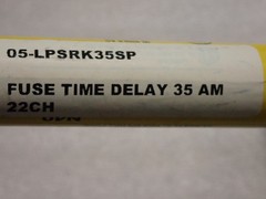 BUSS LPS-RK-35SP 600V FUSE LOT OF 3 NEW