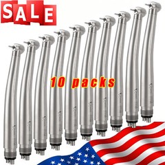 100Pcs eLabPal High Speed Dental Handpiece Air Turbine 4 Holes for NSK PANA MAX