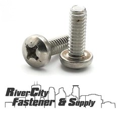 M4-.7×18 Phillips Pan Head Machine Screws 4mm x 18mm Stainless Bolts M4 .7 x 18