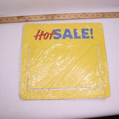 (10-Pk) Hot Sale Sign 12-1/2 x 13-1/2″