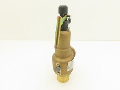 Kunkle 6010FFM01-LM Pressure Relief Safety Valve 1-1/4″ Male NPT Set 20psi Brass