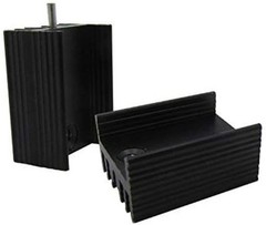 10-Piece TO-220 Black Heatsink Set for Voltage Regulators & MOSFETs