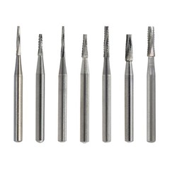 5pcs Prima Wave Dental Carbide Burs High Speed FG 19mm/Surgical FGOS SL 557 25mm