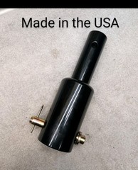 2-9/16″ Round to 2″ Round Auger Bit Post Hole Digger Adapter Conversion 7/8″ Pin