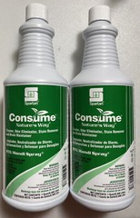 Spartan Consume Natures Way – 2 Pack, Quart Size Enzymatic Cleaner/deodorizer