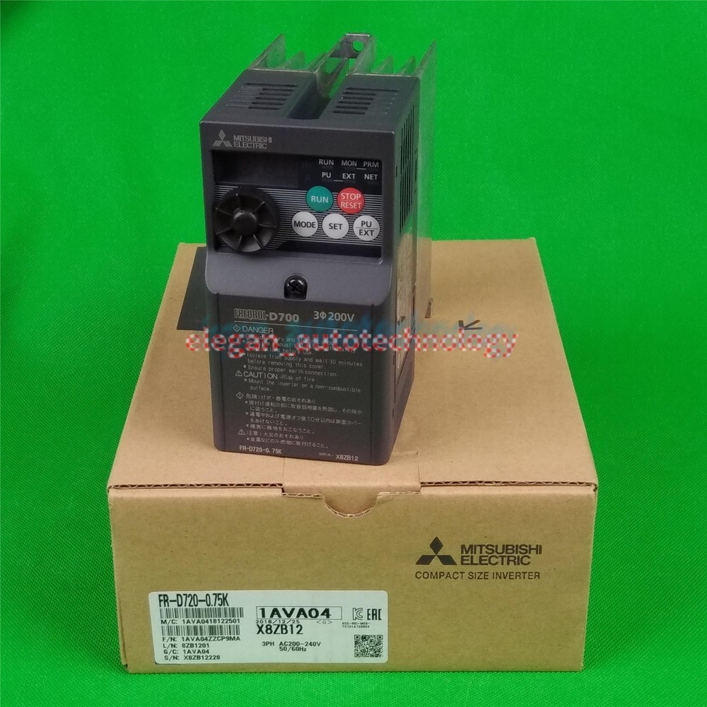 1PCS NEW Mitsubishi FR-D720-0.75K Inverter FRD7200.75K