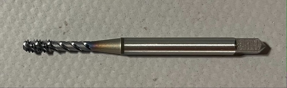 OSG 0135708 4-40 H3 3FL Bottoming EXO Tap TiCN