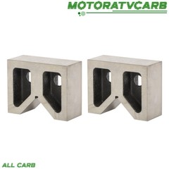 ALL-CARB 1 Pair 3″ × 1-5/16″ × 2-3/8″ Cast Iron V-Blocks High Quality Castings