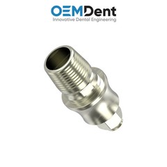 x10 Titanium Ti-Base Anti-Rotation SP Ø4.3mm MIS® Compatible Int Hex 2.45mm