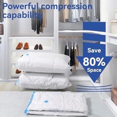 Vacuum Seal Bags 12 Pack with Rechargeable Electric Air Pump